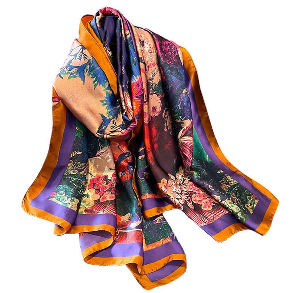 xyueanlo CC-037 Color Canvas Scarf - View 1